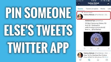 How To Pin Someone Else