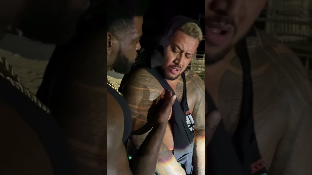 EXCLUSIVE: Royce Keys and crew abandon Solo Sikoa after intense beatdown 😳 #WWERaw