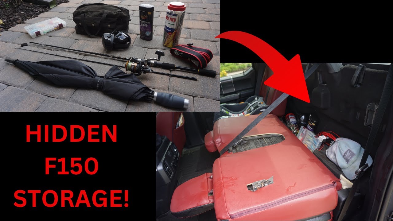 How To Access The Hidden Storage In Your Ford F-150! 