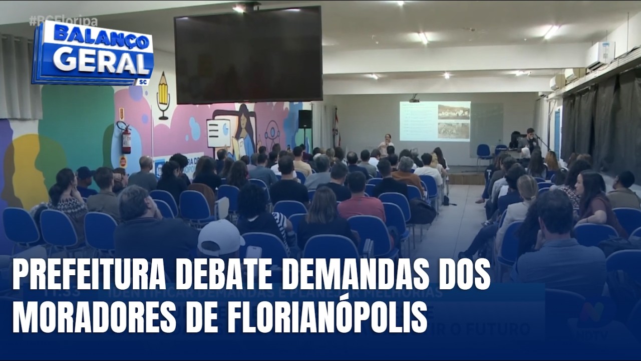 Comunidades de Florianópolis discutem mobilidade, segurança e inclusão
