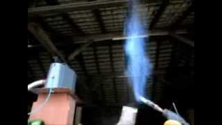Lesni Plin Katran Updraft Gasifier Wood Gas Tar