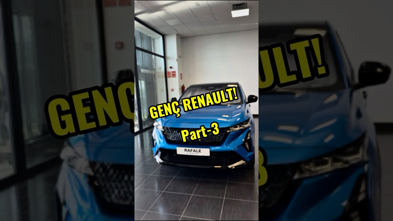 Genç renault! Türkiye’de yok! Mu yoksa yeni mi geldi? 