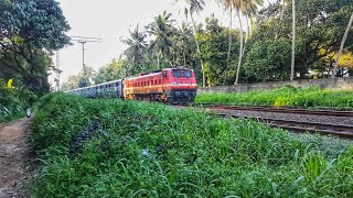 12602 Mangaluru Chennai Two Mail first run with WAP4