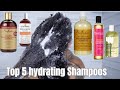 My top 5 Shampoos for Low Porosity hair| hydrating shampoos for dry hair