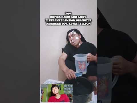 عندما كنت مريض ا في الخارج وتلقيت دعاء عبر الهاتف فيروسي فيديو رد فعل قصير