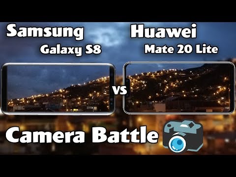 Samsung Galaxy S8 vs Huawei Mate 20 Lite | Camera Test Comparison | ItzSebas