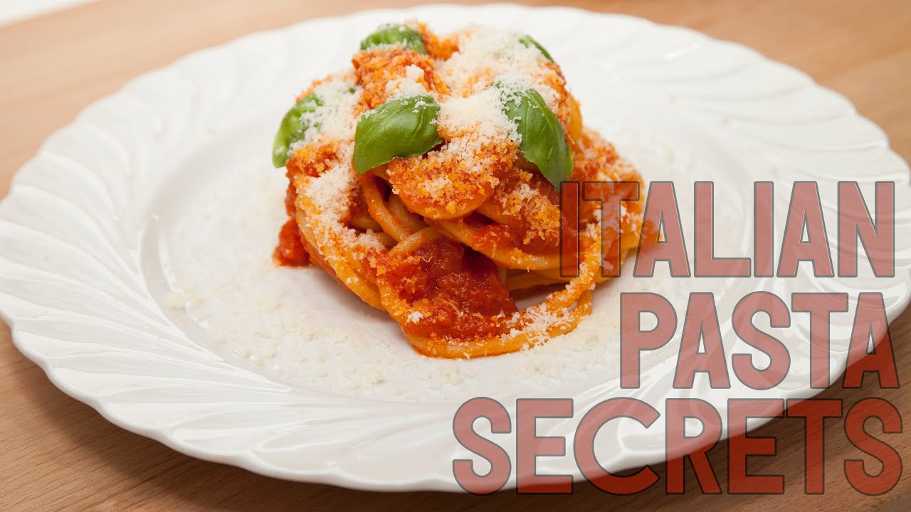 How to Cook Pasta Italian Style | Secrets of Tomato Sauce - YouTube