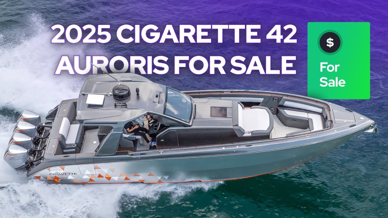 cigarette boat 2025 2025 Cigarette 42 Auroris For Sale