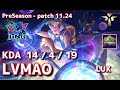 【KRサーバー/GM】LNG LvMao ラックス(Lux) VS カルマ(Karma) SUP - Patch11.24 KR Ranked【LoL】