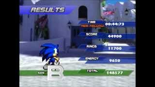 Sonic Quick Step Challenge v8 - Windmill Isle: Act 3 Speed Run 00:44:73 (OLD RECORD)