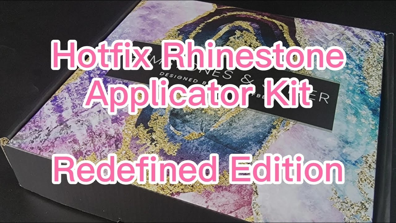 worthofbest hotfix applicator bedazzler kit with rhinestones