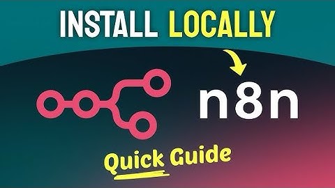 How to Install and Self-Host n8n Locally for Free | AI Automation