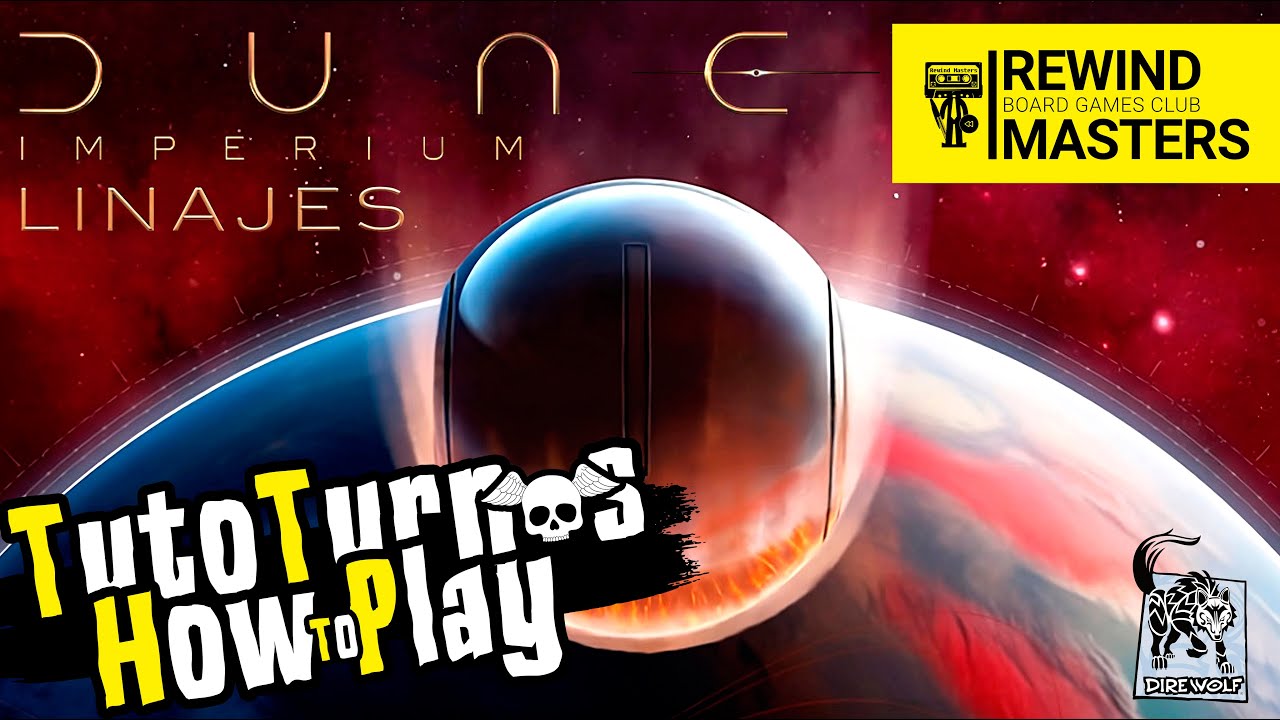 🌕 TutoTurnos - DUNE IMPERIUM: LINAJES (DireWolf) — ¡Sardaukars! ¡Au! ¡Au! ¡Au! | Rewind Masters
