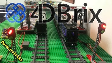 4DBrix Haul!  LEGO Railway Automation More Lights, More Sensors!