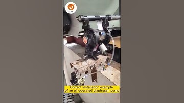 Please be noted that the base of the diaphragm pump cannot be suspended.#godo #pumps #diaphragmpump