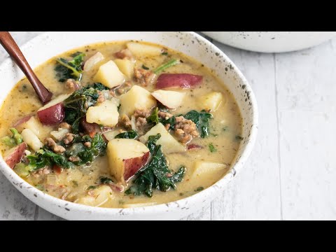 Zuppa Toscana - Whole30 and Dairy Free Zuppa Toscana (Olive Garden Copycat Recipe)