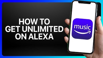 How To Get Amazon Music Unlimited On Alexa Tutorial