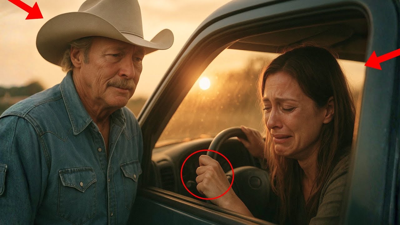 She was CRYING alone in the car — until Alan Jackson showed up and did the UNTHINKABLE…
