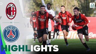 Milan vs Paris Saint Germain | What a Game | Highlights | UEFA Youth League 07-11-2023
