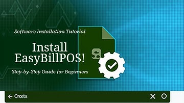 EasyBillPOS Advanced Version | Full Software Installation Guide Step-by-Step ✅