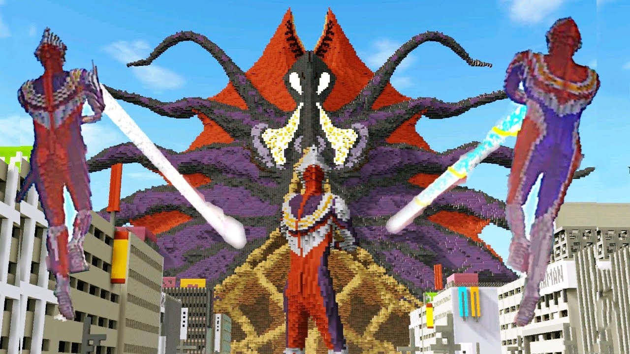 Ultraman Tiga, Dyna vs Alien Monera Dựa vào tập phim tạo lên Siêu nhân điện  quang vs Nữ hoàng Monera