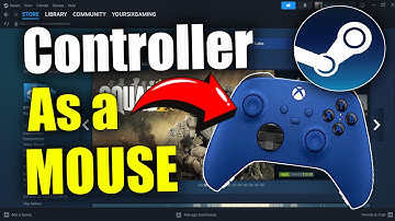How to use Controller as a Mouse on STEAM PC (Best Method)