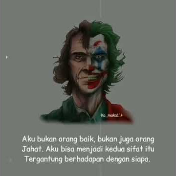 Kata kata mutiara joker:)