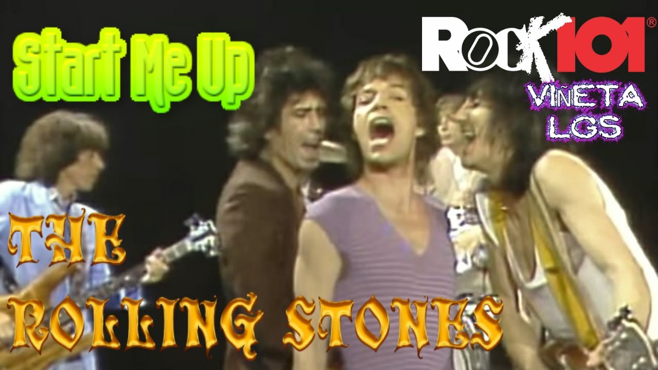 Rock101 VIÑETA Start Me Up The Rolling Stones (Lyrics) YouTube Rock101 VIÑETA Start Me Up The Rolling Stones (Lyrics) YouTube