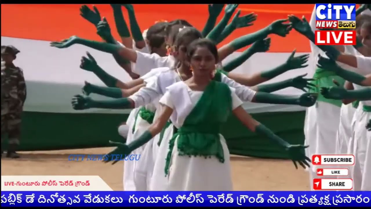 St. Laurels High School l GUNTUR  - performance Republic Day Celebrations guntur
