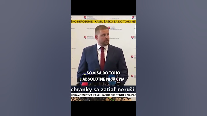 🤡”čo ja s týmto tendrom, nie že čo ja s ním mám, ale ten tender je mimo mňa”🤡#hlaskadna
