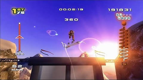 SSX 3 - Peak 2 Ruthless Ridge Race Platinum Medal [2:29] - Allegra