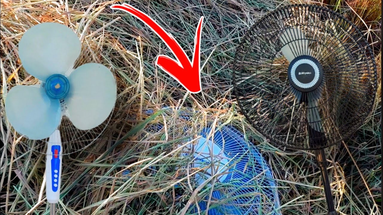 Mencari Kipas Angin di Sawah ‼️ Ketemu Berapa?
