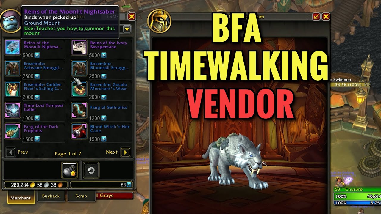 battle-for-azeroth-timewalking-vendor-location-wow-tww-youtube