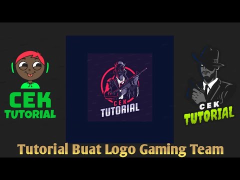 cara membuat logo esport / logo gaming dengan mudah - youtube