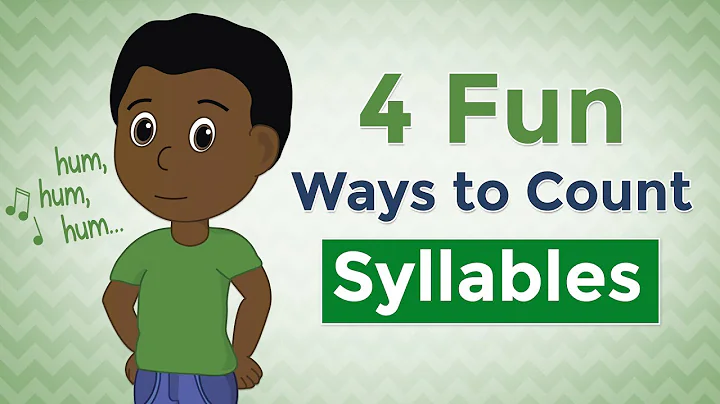 4 Fun Ways to Count Syllables