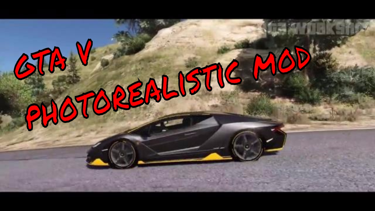 GTA 5 NaturalVision Photorealistic Graphics MOD - 1080p 60 FPS GTA V PC ...
