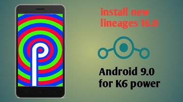 install new lineage 16 for/k6 power