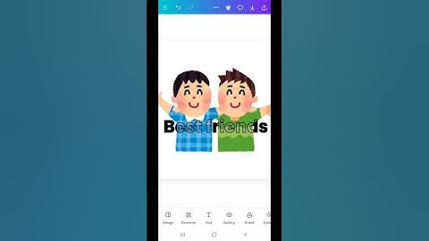 Hollow Text effect in Canva #shorts #tutorial