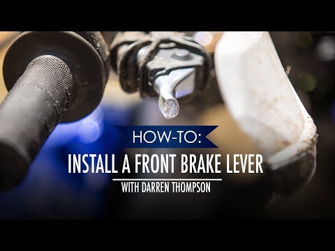 How-To: Install a Front Brake Lever