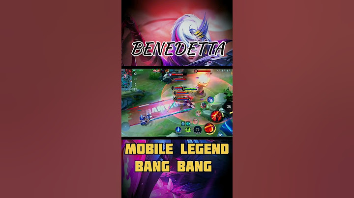 BENEDETTA's tutorial 😎😎MLBB #shorts #mlbb #mobilelegends #mlbbesports