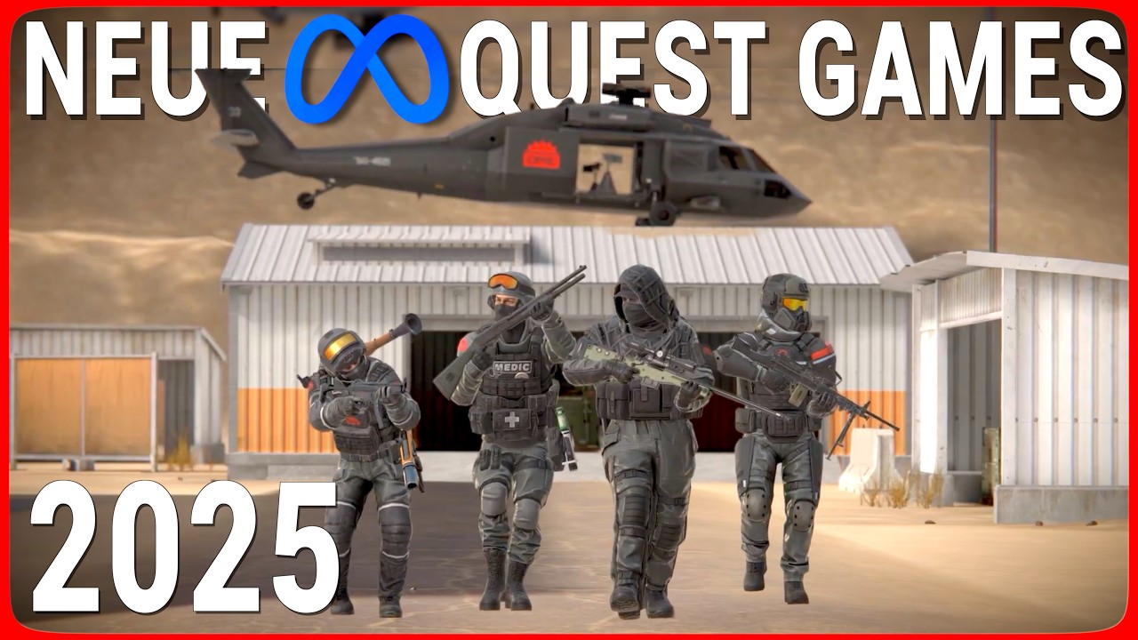 BESTE kommende Meta Quest VR GAMES 2025