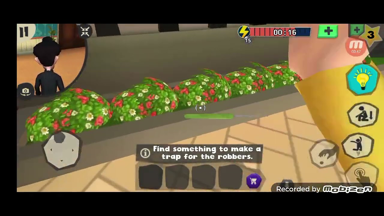 SCARY ROBBER LOGGED OFF