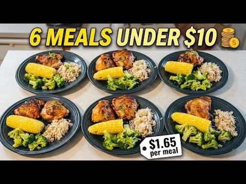 Beat Inflation & Eat Healtheir! 6 Dinners for $1.65!