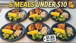 Beat Inflation & Eat Healtheir! 6 Dinners for $1.65!