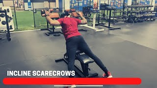 Incline Scarecrow l Cuban Press l Bulletproof Shoulders l