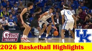Little Rock vs Kentucky Basketball Game Highlights 10 16 2026