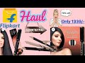 My honest review "Vega 3 in 1 hair styler" &amp; "Urban yog hair brush" 😱|| Flipkart haul || Diwali sale