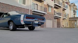 1969 Dodge Charger 440 Cold Start and Drive By