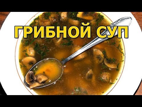 Как правильно варить грибной суп