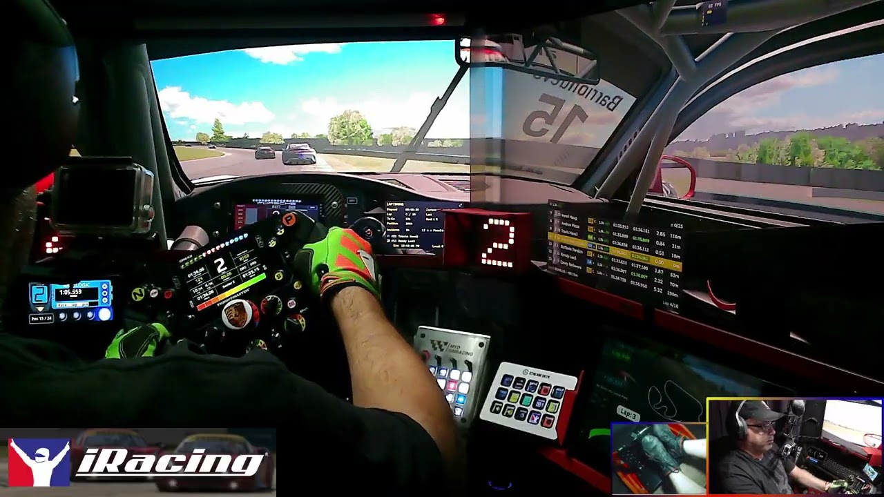 IRACING. Carrera difícil, sin ritmo, INTERLAGOS, PORSCHE 911 Cup 992.2.